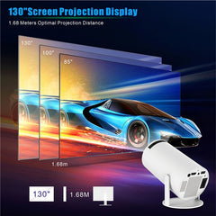 HY300 Pro Android 11.0 Projector 2.4G/5G WiFi6 Bluetooth-compatible 1280x720P Home Theater Video Projecto